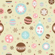 Beautiful design Christmas seamless pattern with xmas toys N3