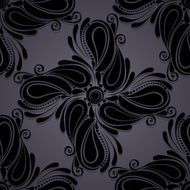 Seamless Ornate Pattern (Vector) Hand Drawn Texture N123