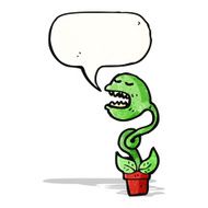 venus fly trap cartoon character N4