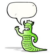 talking monster cartoon N4