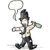drunk man in top hat N2
