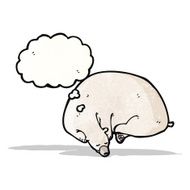 sleeping polar bear cartoon N3