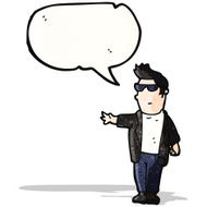 cartoon cool guy N31