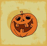 halloween cartoon pumpkin N8