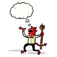cartoon dancing devil N7