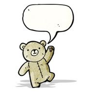 cartoon teddy bear N541