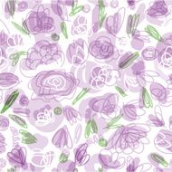 Floral seamless pattern for your design N3