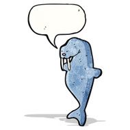 cartoon walrus N10