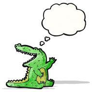 friendly crocodile cartoon N9