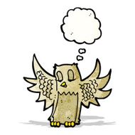 Cartoon Owl N233