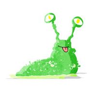 cartoon gross slug N24