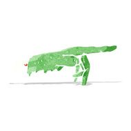 cartoon pointing zombie hand N24