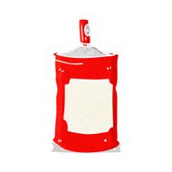 cartoon spray can N146