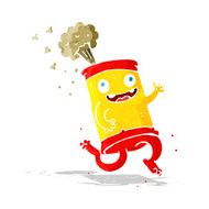cartoon crazy soda can N8