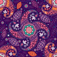 Vector background in ethnic style