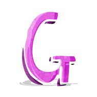cartoon letter N280