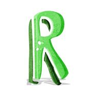 cartoon letter N287