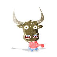 Cartoon Cow Face N13