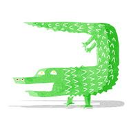Cartoon Crocodile N132