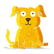cartoon happy dog N120