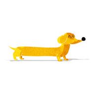Cartoon Dachshund N12