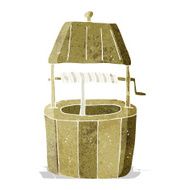 Cartoon Wishing Well N30