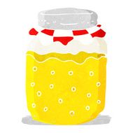 Cartoon Honey Jar N10