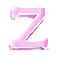cartoon letter z N22
