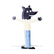 Cartoon Werewolf N54