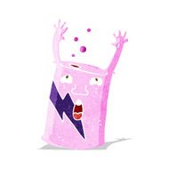 cartoon soda can character N14