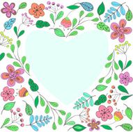 Cute floral card