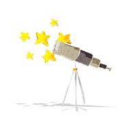 cartoon telescope N29