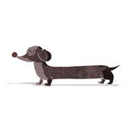 Cartoon Dachshund N13