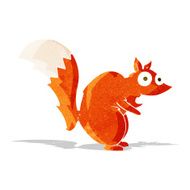 funny startled squirrel cartoon N5