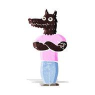 Cartoon Werewolf N55