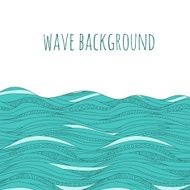 background with hand drawn waves N4