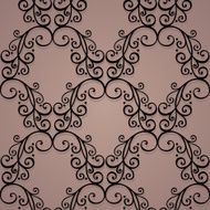 Seamless Ornate Pattern (Vector) Hand Drawn Texture N125