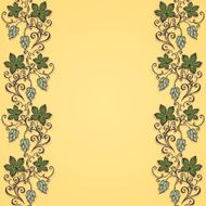 Vector Colored Floral Background N35