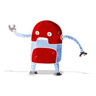 Funny Cartoon Robot N81