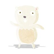 Cartoon Polar Bear Cub N73