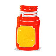 cartoon kitchen jar N15