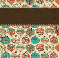 beige background with christmas balls N3
