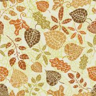 Autumn leaves seamless pattern N4