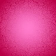 Seamless floral pink abstract hand-drawn texture