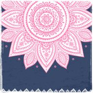 Beautiful Indian floral ornament N9