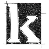 K alphabet Sketchbook