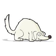 cartoon happy dog N122