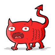 cartoon little imp N56
