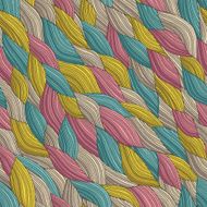 Funky Waves seamless pattern