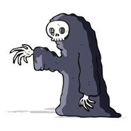 cartoon spooky halloween costume N26